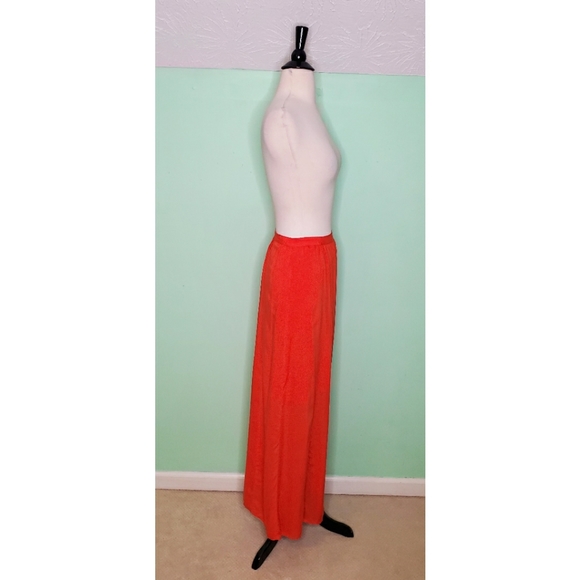 Ann Taylor LOFT Orange Maxi Skirt - Picture 2 of 10